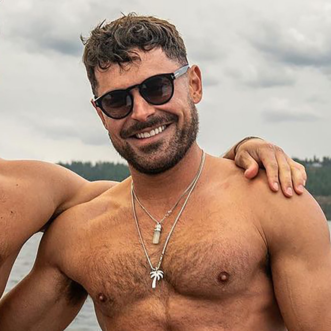 You Can Bet on These Shirtless Photos of Zac Efron Heating Up Your Timeline – E! Online